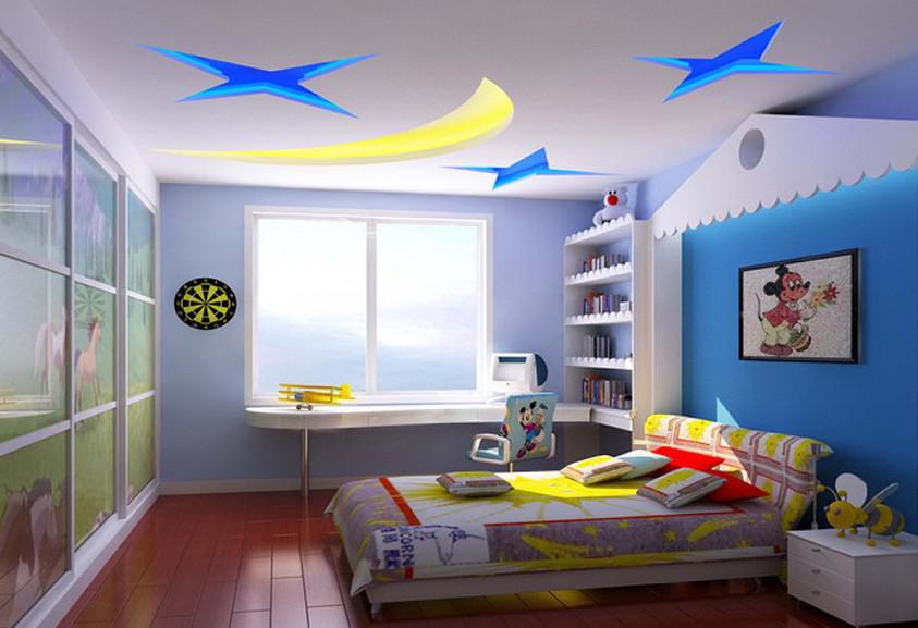 儿童房间布置 不同风格布置特征图