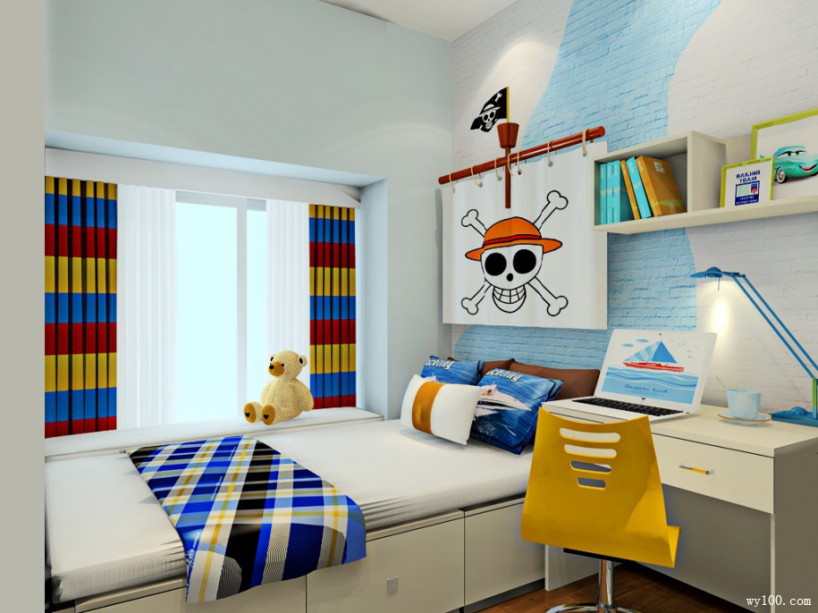 创意儿童房间设计效果图欣赏