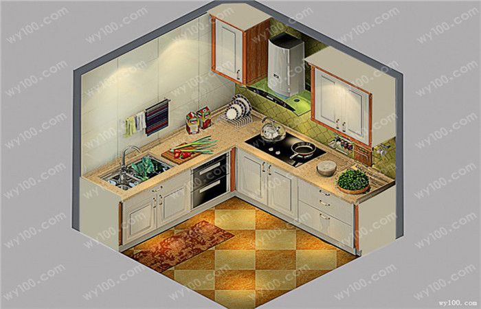小厨房设计--维意定制网上商城
