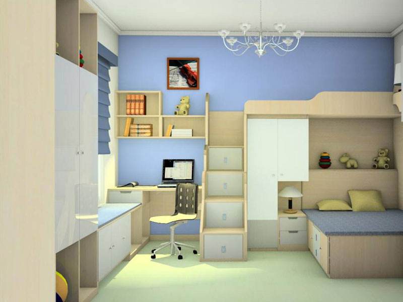 儿童房设计上下床--维意定制家具网上商城