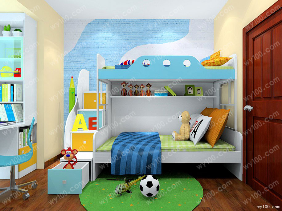 儿童房墙面颜色选择，带个孩子最好的搭配