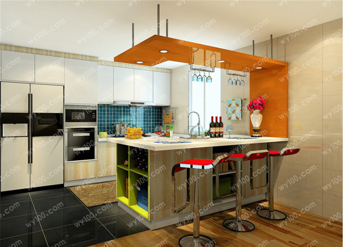 套内80平米开放式厨房装修要点 - 维意定制家具网上商城